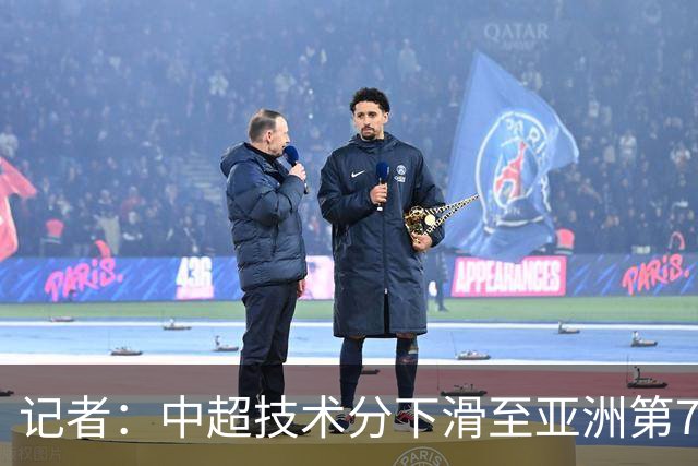 记者：中超技术分下滑至亚洲第7 亚冠席位变为2+2